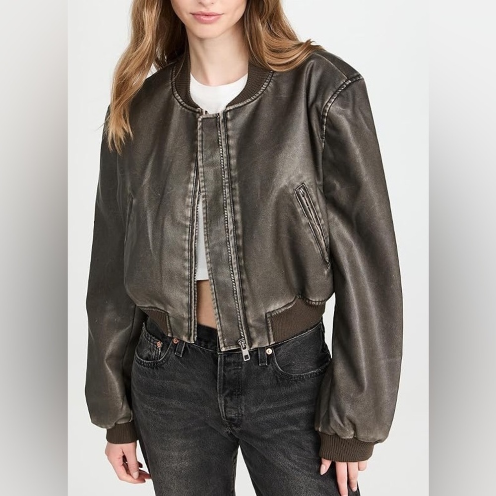 Lioness Allure Leather Bomber